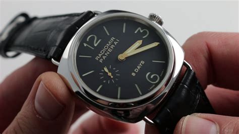 Panerai Radiomir 8 Days PAM 190 Panerai Watch Review